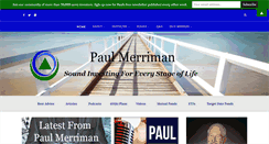 Desktop Screenshot of paulmerriman.com