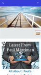 Mobile Screenshot of paulmerriman.com